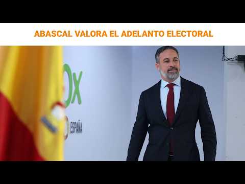 🔴DIRECTO | Santiago Abascal, líder de Vox, habla sobre el adelanto electoral | RTVE Noticias