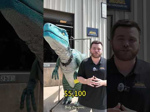 New Dinosaur Costume Cost $5100 Shipped