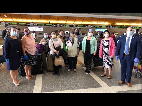 170 chapines regresan al país en vuelo humanitario