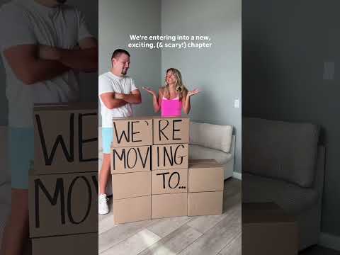 Surprise!!! YES, this is true! 😭📦🚚🌏❤️‍🔥 We're packing up & selling everything to travel the