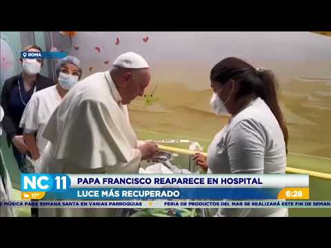 Papa Francisco bautizó a Niño en el hospital