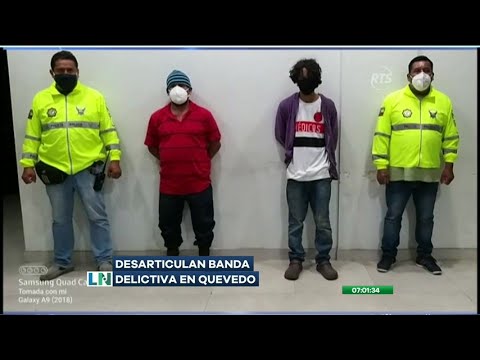 Capturan a presuntos integrantes de una banda delictiva en Quevedo