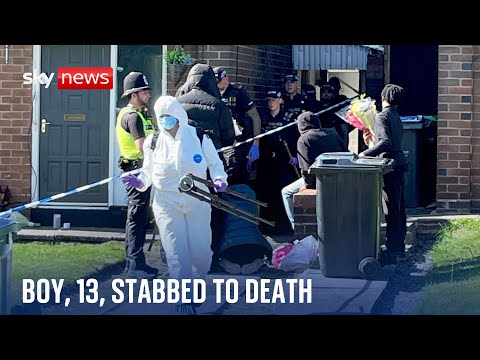 13-year-old boy dies after being stabbed in West Midlands