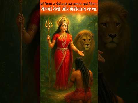 Vaishno Devi ne Bhairav Nath ko Vardaan Kyun Diya? 😱 #shorts #vaishnodevi #bhairavnath #katha