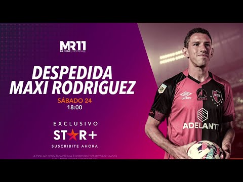 Despedida Maxi Rodríguez - Star+ PROMO