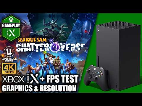 Serious Sam Shatterverse - Xbox Series X Gameplay + FPS Test