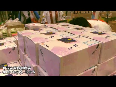 「パパ好みとか初めて見ました」都心の人に“宮城の味を”丸の内のビルで物産展