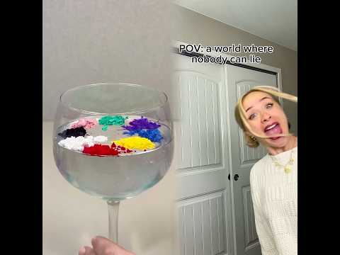 POV a world where nobody can lie