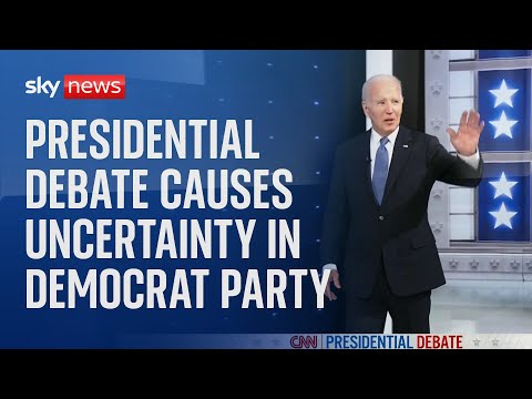 Joe Biden's presidential debate sends shockwaves through Democrat party after faltering performance