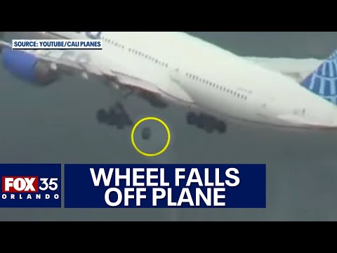 Wheel falls off Japan-bound United plane Florida students were on