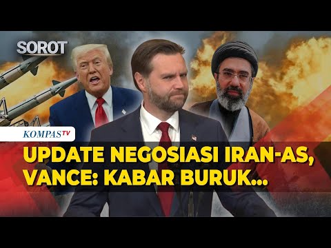 Gagal! Negosiasi Iran-AS di Pakistan, JD Vance: Kabar Buruk...