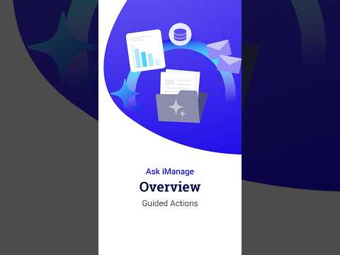 Overview Feature | Ask iManage #imanage #legaltech #legalai