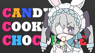 『キャンディークッキーチョコレート 』を歌ってみた【兎迷夢々】