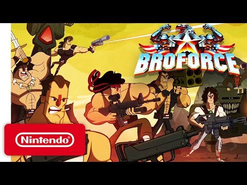 Broforce - Launch Trailer - Nintendo Switch