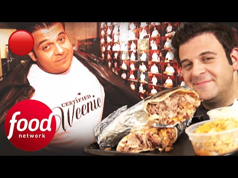 🔴  Will Adam Finally Win A Burrito Challenge? | Man v Food