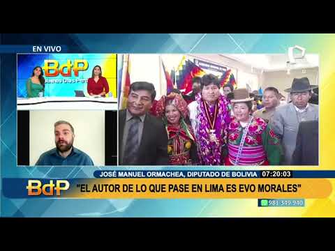 Diputado boliviano: Evo es un terrorista regional y quiere estar en los zapatos de Abimael Guzmán