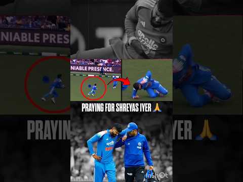 uth Ja Shera🥺😞... #shreyasiyer #cricket #indvsaus #cricketnews #shorts #shortfeed