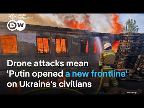 How long can Russia keep up huge drone attacks on Ukraine and how should Ukraine respond?| DW News