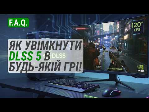Як увімкнути DLSS 5 у будь-якій грі з нормальним FPS?