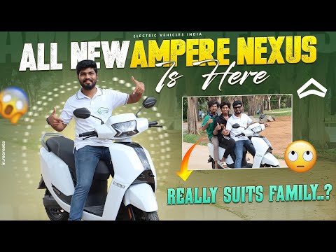 All New Ampere Nexus is Here🤩 | Latest Family Electric Scooter | Electric Vehicles India