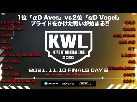 【荒野行動】KWL 11月度 DAY2 開幕【1位 Aves vs 2位 Vogel 全面対決！】実況：Bocky ＆ 柴田アナ