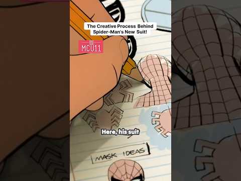 The Creative Process Behind Spider-Man's New Suit! #spiderman #drdoom  #mcushorts  #newavengers #mcu