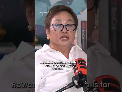 “IPAKULONG NIYO NA ANG MGA MASTERMIND” — Rowena Guanzon calls for arrest to stop corruption