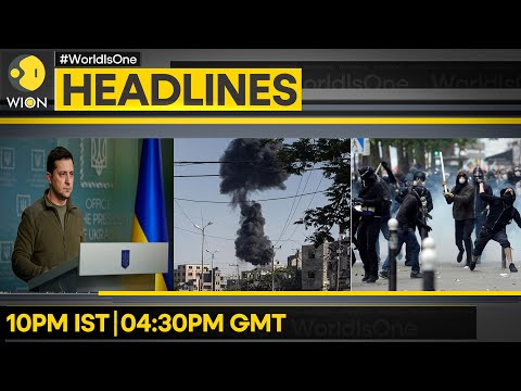 8 Israeli soldiers killed in Rafah | Scuffle between police and protestors in Paris | WION Headlines