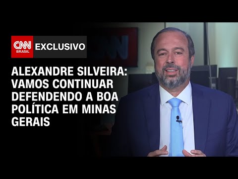 ​Alexandre Silveira: Vamos continuar defendendo a boa política em Minas Gerais | CNN 360°