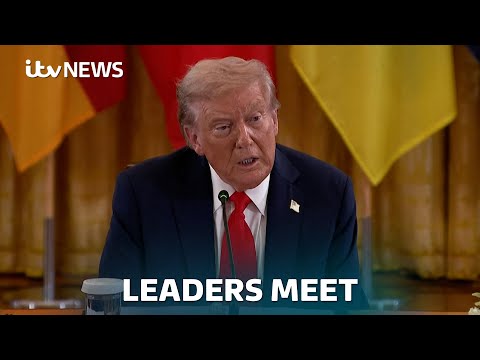 Trump says meeting between Russia, Ukraine and US is a case of 'when, not if' | ITV News