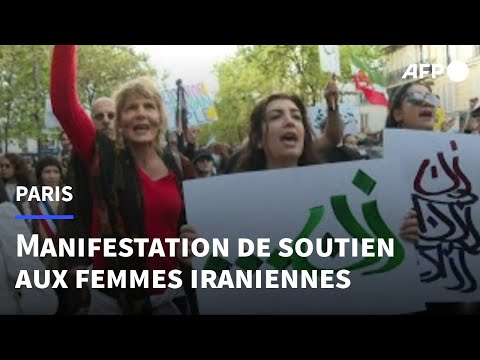 A Paris, des milliers de personnes en soutien aux femmes iraniennes | AFP Images