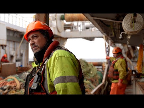 Life aboard a factory trawler fishing for pollock in the Bering Sea