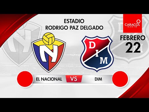 EN VIVO | El Nacional (ECU) vs. Medellín (COL) - Copa Libertadores por el Fenómeno del Fútbol