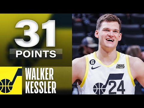 Walker Kessler Scores CAREER-HIGH 31 Points vs Kings! | March 25, 2023 video clip