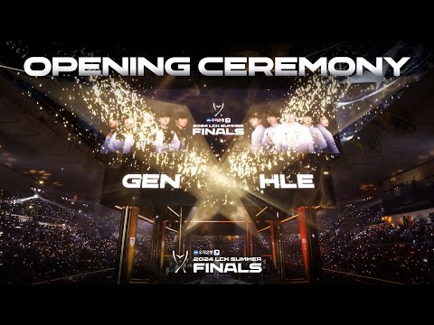 우리은행 2024 LCK 서머 결승전 오프닝 세레모니