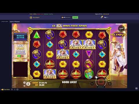 $240 GATES OF OLYMPUS BONUS FEATURE ZEUS LIGHTNING BOLTS!!!