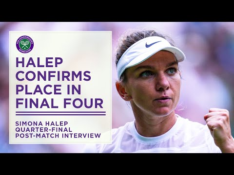 Simona Halep Extends Wimbledon Winning Streak to Reach Semi-Final | Wimbledon 2022