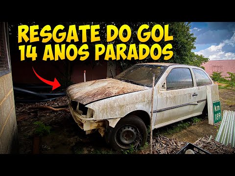 COMPREI um GOL 14 anos PARADO por R$1000,00 e TIVE uma GRANDE SURPRESA!