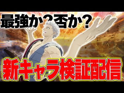 【ヒロアカUR】新キャラ検証配信