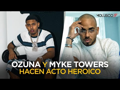 Ozuna y Myke Towers hace acto heroico y donan 150K ??