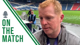 🎙️ Neil Lennon on the Match | Hearts 1-2 Celtic | TREBLE TREBLE WINNERS!