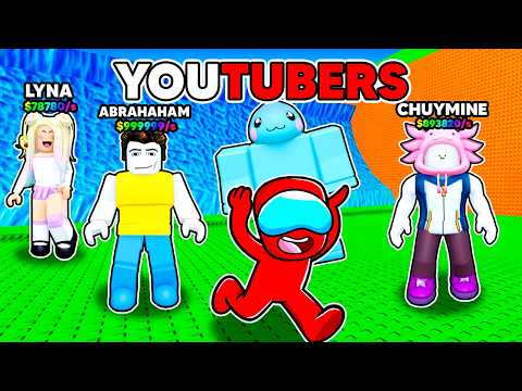 Consigue a los YOUTUBERS más FAMOSOS en ESCAPA del TSUNAMI de YOUTUBERS en ROBLOX!