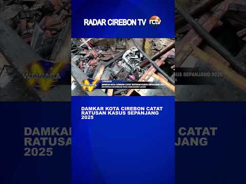 Damkar Kota Cirebon Catat Ratusan Kasus Sepanjang 2025