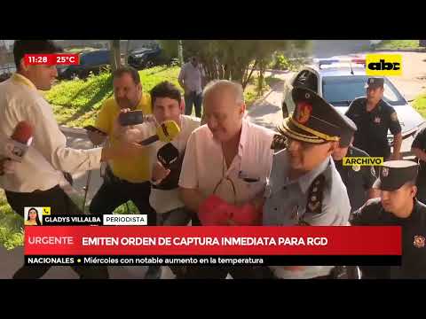 Se emite orden de “inmediata captura” de Ramón González Daher y su hijo