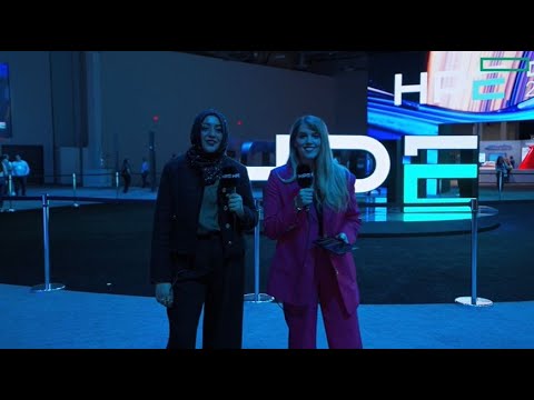 HPE Discover Las Vegas, showfloor walk and talk