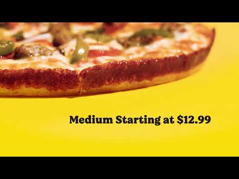 $12.99 Pan Pizza
