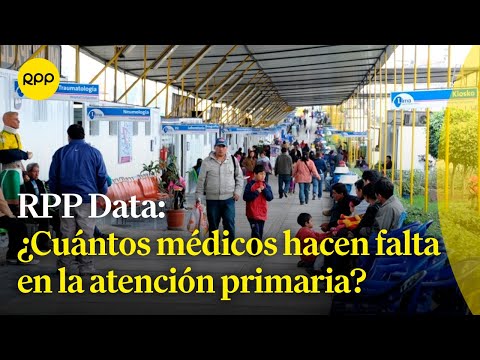 Salud en el Perú: Falta de médicos en el primer nivel afecta a la calidad de atención #RPPData