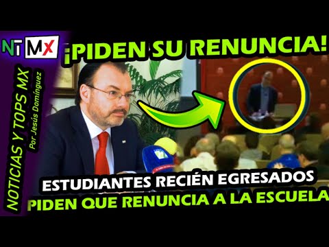 ¡ PIDEN RENUNCIA DE LUIS VIDEGARAY ! ESTUDIANTES RECIEN EGRESADOS SE MANIFIESTAN