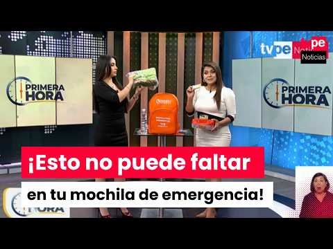 Mochila de emergencia: conoce qué elementos indispensables debes incluir