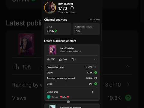 YouTube ka sapna #lovemusic #tending